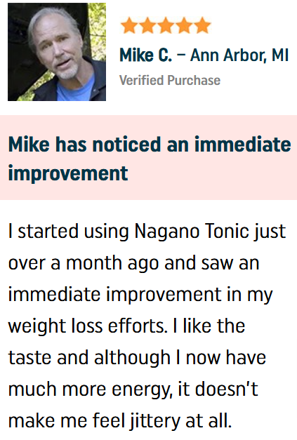 Nagano Tonic Customer Reviews