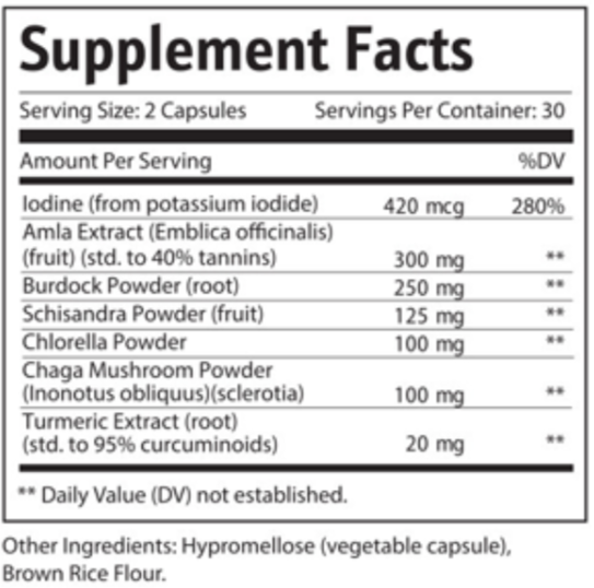 Pineal XT Supplement Fact