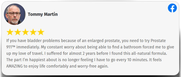 Prostate 911 customer reviews 1