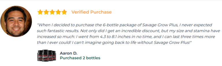 Savage-Grow-Plus-customer-reviews